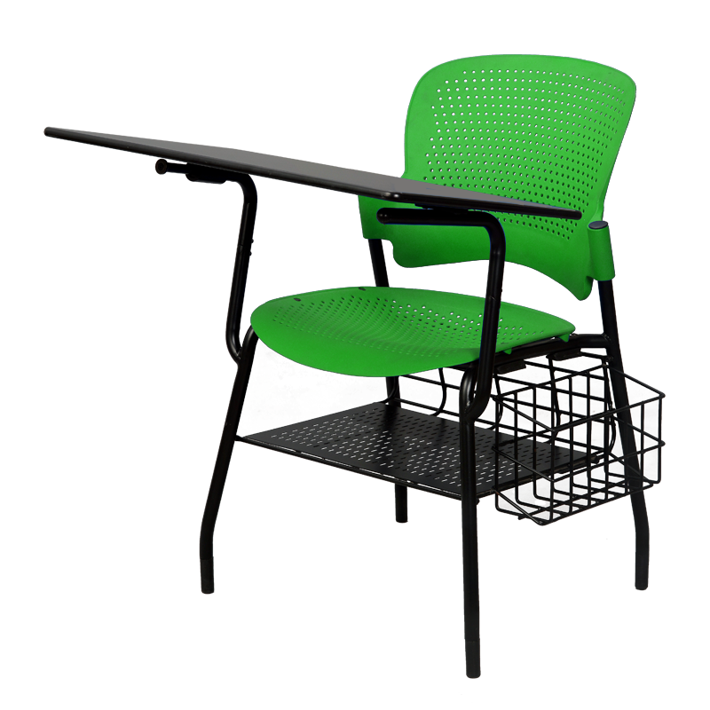 Creative office Chair Manufacturers - Syona Roots student writing pad green chair manufacturer